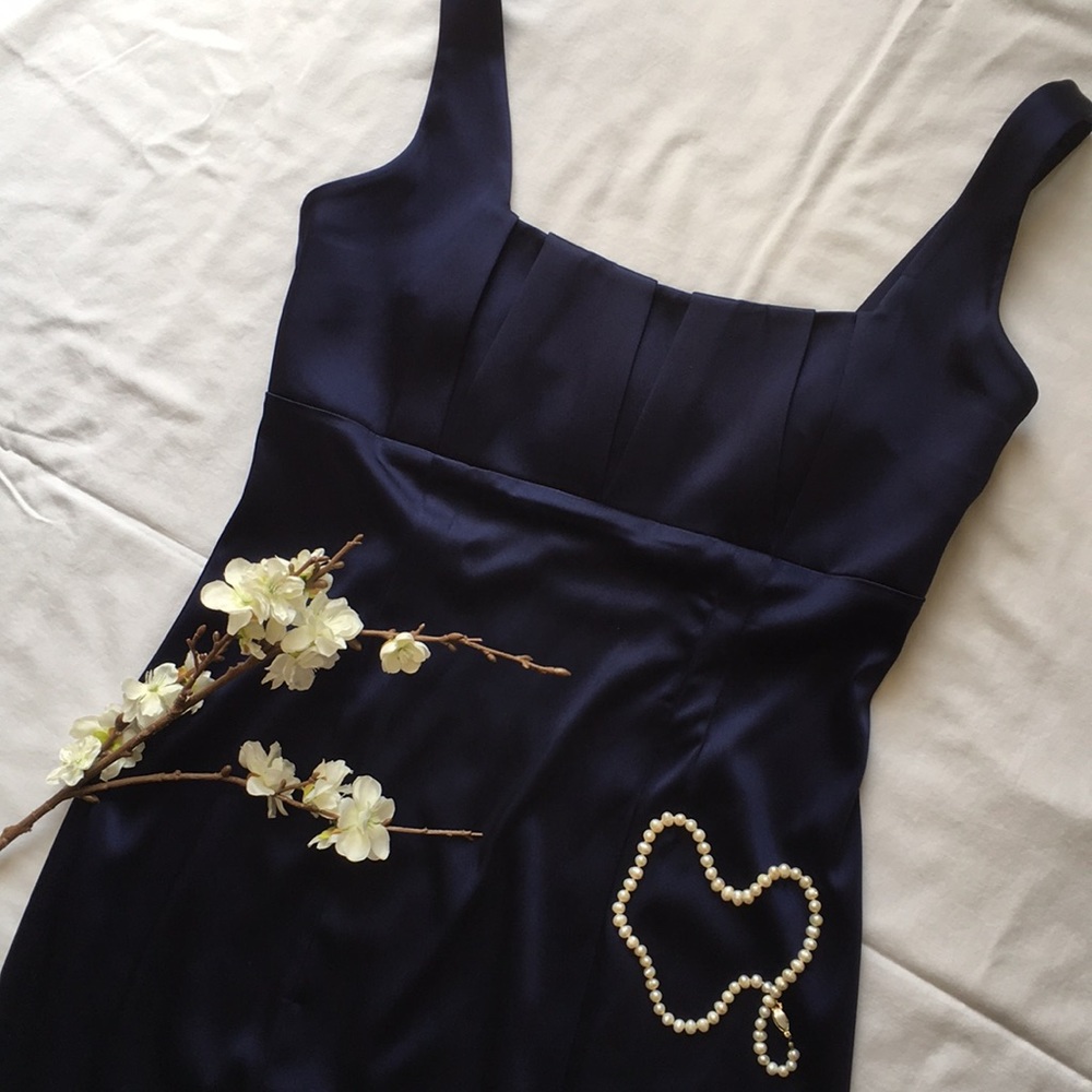 Navy Cocktail Dress